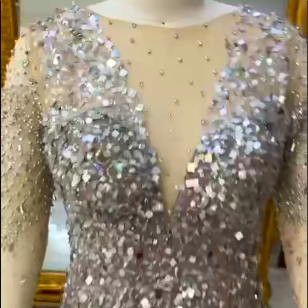 Prom/second wedding gown extravagant night on the town!  Brilliant and beautiful